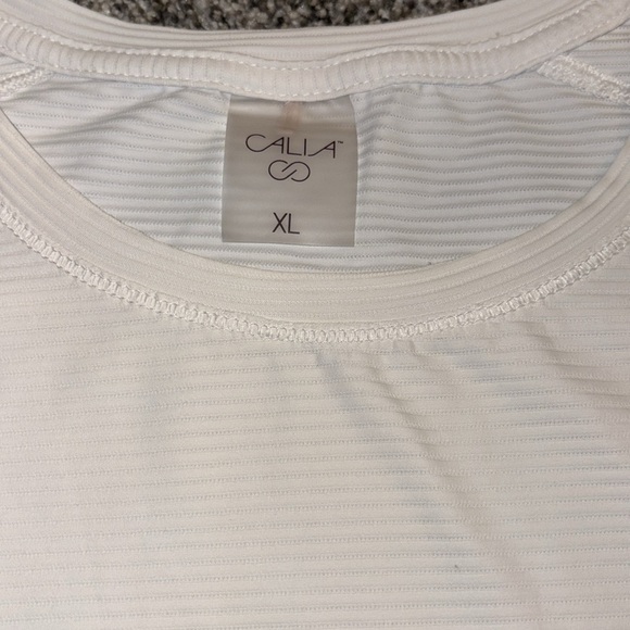 CALIA Women's Performance Tee in Pure White - Picture 3 of 5